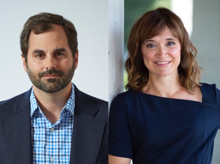 Combined image of Mike Frank and Ana Cubillo