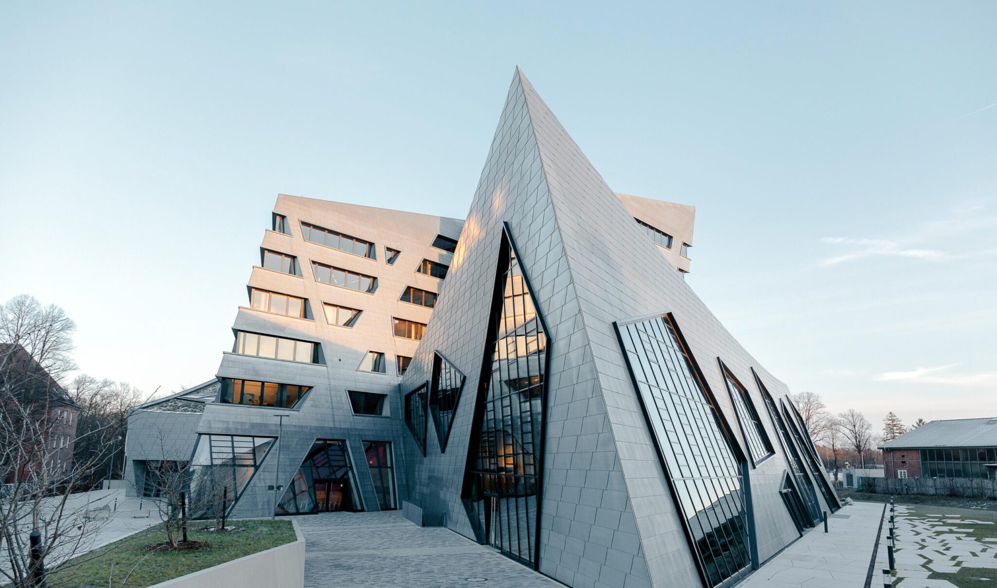 Central building of the Leuphana University Lüneburg